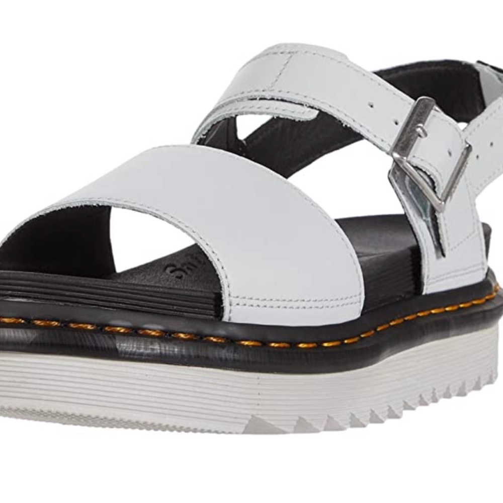 Gray Doc Marten Sandal